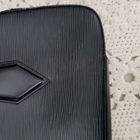 VINTAGE ashneil | black leather shoulder bag - Picture 8 of 10